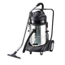 ASPIRATEUR 2 MOTEUR NOIR 80L